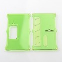 Monarchy Style Front + Back Door Panel Plates for BB / Billet Box Mod - Green, Acrylic, Square Hole (2 PCS)