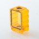 PRC Style Boro Tank for SXK BB / Billet AIO Box Mod Kit - Orange, Acrylic