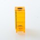 PRC Style Boro Tank for SXK BB / Billet AIO Box Mod Kit - Orange, Acrylic