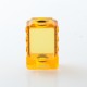 PRC Style Boro Tank for SXK BB / Billet AIO Box Mod Kit - Orange, Acrylic