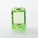 PRC Style Boro Tank for SXK BB / Billet AIO Box Mod Kit - Green, Acrylic