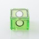 PRC Style Boro Tank for SXK BB / Billet AIO Box Mod Kit - Green, Acrylic