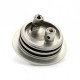 Origen OT22 Style RDTA Rebuildable Dripping Tank Atomizer - Silver, Titanium, 5ml, 22mm