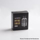 [Ships from Bonded Warehouse] Authentic Voopoo TPP Tank Atomizer - Gun Metal, 5.5ml, Zinc Alloy + PCTG, 0.15ohm / 0.2ohm