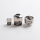 [Ships from Bonded Warehouse] Authentic Voopoo TPP Tank Atomizer - Silver, 5.5ml, Zinc Alloy + PCTG, 0.15ohm / 0.2ohm