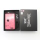 SXK BB Style 70W All-in-One VW Variable Wattage Box Mod Kit w/ USB Port - Pink Speckle, 1~70W, 1 x 18650, with 2023 Logo