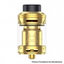 [Ships from Bonded Warehouse] Authentic Hellvape Fat Rabbit 2 RTA Atomizer - Gold, 6.5ml, 28mm Diameter