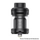 [Ships from Bonded Warehouse] Authentic Hellvape Fat Rabbit 2 RTA Atomizer - Matte Full Black, 6.5ml, 28mm Diameter