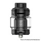 [Ships from Bonded Warehouse] Authentic Hellvape Fat Rabbit 2 RTA Atomizer - Matte Full Black, 6.5ml, 28mm Diameter