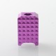 Authentic Ambition Mods 2.0 Boro Tank for SXK BB / Billet AIO Box Mod Kit - Rhombus Purple, Aluminum