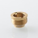 Monarchy Style Flush Nut 510 Drip Tip Adapter for Billet / BB Box Mod - Gold