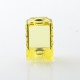 PRC Style Boro Tank for SXK BB / Billet AIO Box Mod Kit - Yellow, Acrylic