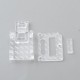 Monarchy Damond Style Inner Plate Set for SXK BB / Billet Box Mod Kit - Translucent, PC, Monarchy Pattern