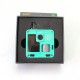 Authentic SXK Bantam V3 AIO Boro Box Mod Kit - Green, VW 5~30W, 1 x 18350, Compatible with BB / Billet Boro Tank