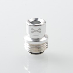 ODB Style Drip Tip for BB / Billet / Boro AIO Box Mod - Silver, Aluminum Alloy