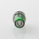 Rekavape Hybrid BBAIO Drip Tip for BB / Billet / Boro AIO Box Mod - Green, Stainless Steel + Resin