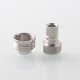 Rekavape Hybrid BBAIO Drip Tip for BB / Billet / Boro AIO Box Mod - Red, Stainless Steel + Resin