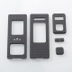 Authentic MK MODS Front + Back Door Panel Plates for Aspire Raga Aio Pod - Black (2 PCS)