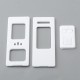 Authentic MK MODS Front + Back Door Panel Plates for Aspire Raga Aio Pod - White (2 PCS)