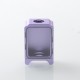 YFTK Boro Tank for SXK BB / Billet AIO Box Mod Kit - Purple, Aluminum Carbon Fiber Pattern Laser