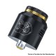[Ships from Bonded Warehouse] Authentic Hellvape Drop Dead 2 RDA Atomizer w/ BF Pin - Gun Metal, 24mm Diameter