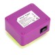 Authentic Pilot Atomizer Combo Ohm Meter + Volt Meter Tester - Purple + Green, 0.01~9.99 ohm / 0.3~9.99V, USB / 1 x 18650