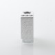 Monarchy Inverted Skull Style Boro Tank for SXK BB / Billet AIO Box Mod Kit - Silver, Aluminum Alloy