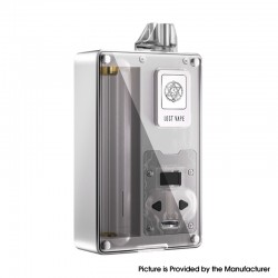 [Ships from Bonded Warehouse] Authentic LostVape Centaurus B80 AIO Pod System Kit - Space Silver, VW 5~80W, 1 x 18650, 5ml