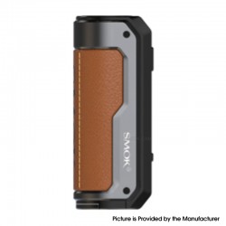 [Ships from Bonded Warehouse] Authentic SMOKTech SMOK Fortis 80W VW Box Mod - Brown, VW 5~80W, 1 x 18650 / 21700