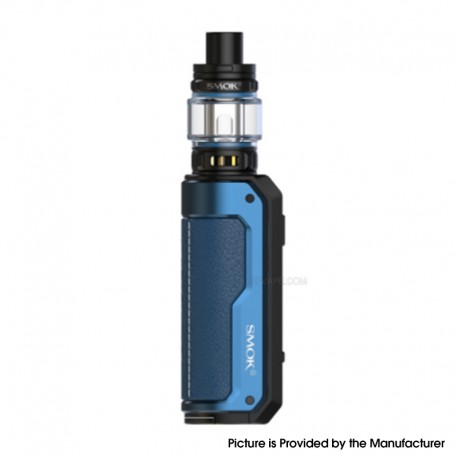 [Ships from Bonded Warehouse] Authentic SMOK Fortis 80W VW Box Mod Kit + TFV18 Mini Tank - Blue, 5~80W, 1 x 18650/20700, 5.5ml