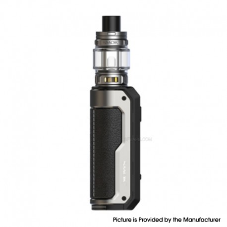 [Ships from Bonded Warehouse] Authentic SMOK Fortis 80W VW Box Mod Kit + TFV18 Mini Tank - Silver, 5~80W, 1 x 18650/20700, 5.5ml