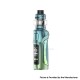 [Ships from Bonded Warehouse] Authentic SMOK MAG Solo 100W Box Mod Kit with T-Air Tank Atomizer - Blue Green, VW 5~100W, 5ml