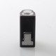 French Mini Style AIO Boro Box Mod - Black, 1 x 18650, Constant Voltage 3.2V / 3.7V / 4.2V