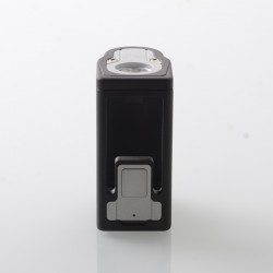 French Mini Style AIO Boro Box Mod - Black, 1 x 18350, Constant Voltage 3.2V / 3.7V / 4.2V