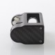 French Mini Style AIO Boro Box Mod - Black, 1 x 18650, Constant Voltage 3.2V / 3.7V / 4.2V