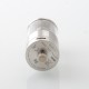 Dvarw MTL CL Style RTA Atomizer w/ 11 x Air Inserts + 2 x Spare Tanks - Silver, 2ml / 3.5ml / 5ml, 22mm