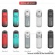 [Ships from Bonded Warehouse] Authentic SMOK Nord GT Pod System Kit - Cyan Black, VW 5~80W, 2500mAh, 5ml, 0.15ohm / 0.23ohm