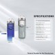 [Ships from Bonded Warehouse] Authentic SMOK Nord GT Pod System Kit - Silver Carbon Fiber, VW 5~80W, 2500mAh, 5ml, 0.15/ 0.23ohm