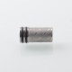 Monarchy Inverted Lazy Style 510 Drip Tip for RDA / RTA / RDTA Atomizer - Silver