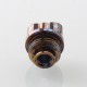 Authentic MK MODS Toxic TA Integrated Drip Tip for BB / Billet / Boro AIO Box Mod - Bronze, Titanium