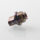 Authentic MK MODS Toxic TA Integrated Drip Tip for BB / Billet / Boro AIO Box Mod - Bronze, Titanium