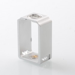 Authentic MK MODS dotAIO to Boro Adapter for Boro / Billet Box Mod - Silver, Adapter Frame for DotMod AIO RBA Tank