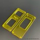 Replacement Front + Back Door Panel Plates for Aspire Raga Aio Pod - Yellow (2 PCS)