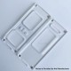 Replacement Front + Back Door Panel Plates for Aspire Raga Aio Pod - Translucent (2 PCS)