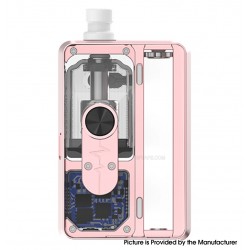 Authentic VandyVape Pulse AIO V2 80W Boro Box Mod Kit - Sakura Pink, VW 5~80W, 1 x 18650, 6ml