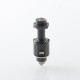 MISSION KB2 Style RBA Tank Full Kit for DotAIO V1 V2 - Black, Air Pins 1.0, 1.2, 2.0, 2.5, 3.0, 3.5, 4.3mm