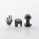 MISSION KB2 Style RBA Tank Full Kit for DotAIO V1 V2 - Black, Air Pins 1.0, 1.2, 2.0, 2.5, 3.0, 3.5, 4.3mm