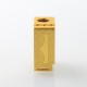 Monarchy Inverted Skull Style Boro Tank for SXK BB / Billet AIO Box Mod Kit - Gold, Aluminum Alloy