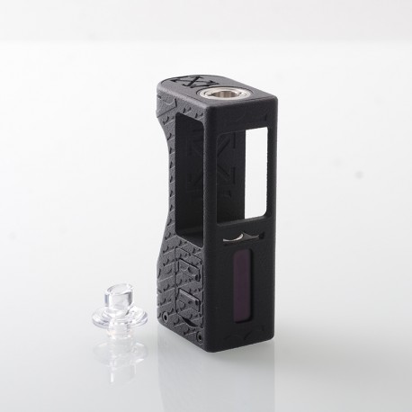 French V2.5 Style AIO Boro Mod - Black, VW 1~60W, 1 x 18650, Evolv DNA60 Chipset, 3D Print