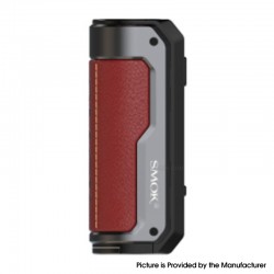 [Ships from Bonded Warehouse] Authentic SMOKTech SMOK Fortis 80W VW Box Mod - Red, VW 5~80W, 1 x 18650 / 21700